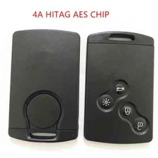 Keyless Go Handsfree Smart Card Remote Car Key with 4 Buttons 433MHz Pcf7945 4A