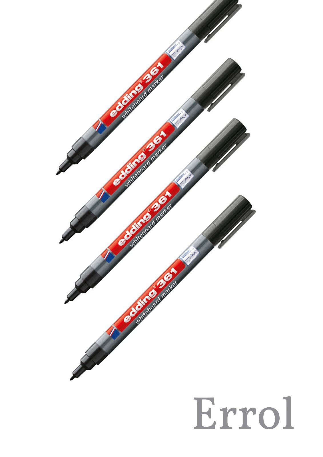 edding 361 Whiteboard Marker Black, Pack of 200 (CP40) for sale