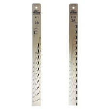 Fast Mover Paint Measuring Stick, Aluminium, Double Sided 5:3 & 4:1 Ratio