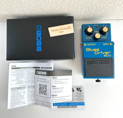 Boss BD-2 Blues Driver Gitarren-Effekt-Pedal getestet funktioniert mit Box au...