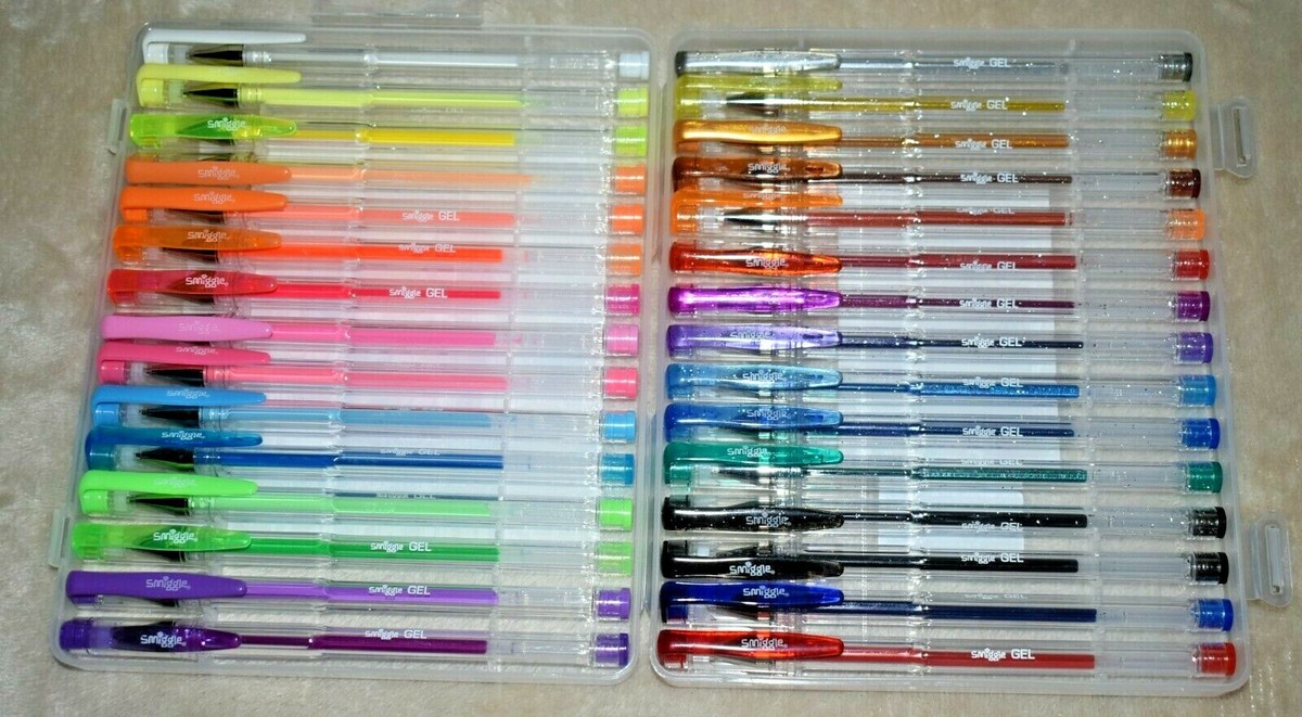 Sequin Smiggle Multi Colour Pen Smiggle Scented GEL Pens X 30