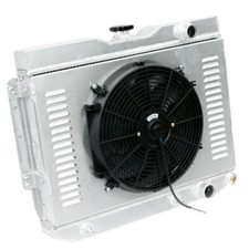 4row Radiatorshroudfan For 59-65 Chevy El Caminocabellero 3.9l L6 4.6 5.3l V8