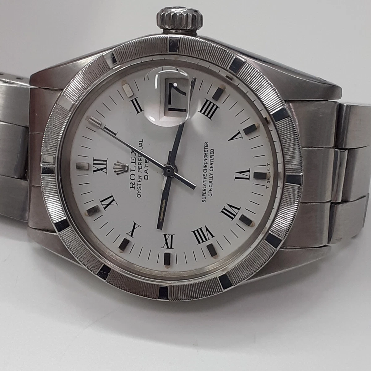 Rolex date hotsell 34 oystersteel