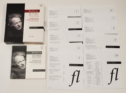 Anton Kuerti Beethoven Complete Piano Sonatas & Diabelli Variations 10 CD Set - Picture 2 of 3