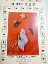 Ghost Craft H104 Pattern One Heart One Mind Starry Night Wood Wire Holloween