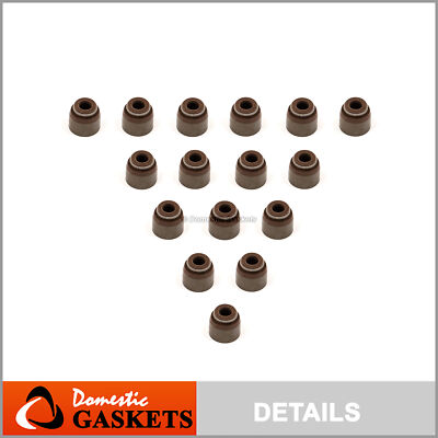 Valve Stem Seals Fit 87-14 Infiniti Nissan 1.6L 2.5L CA16DE QR25DE
