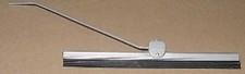 Vw Vintage Parts Wiper Bladeoval Silver Pair Bug -57