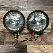 Vtg Blazer 120 Rubber Off Road Work Flood Lights Jeep Trucks Tractors 1980s-1990