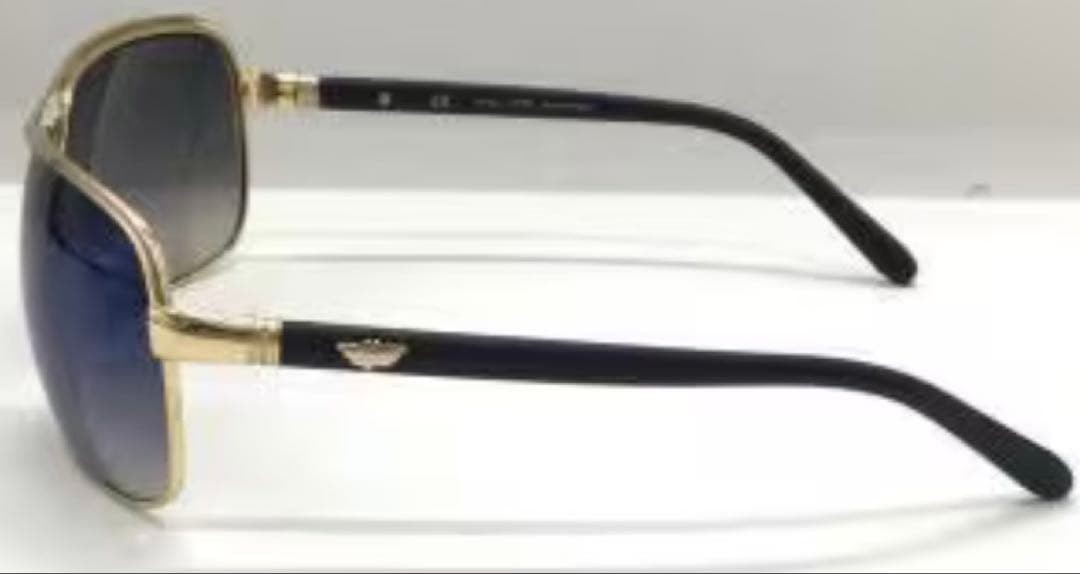 Sold Out Police S8852G Black Gold Blue Sunglasses image 6