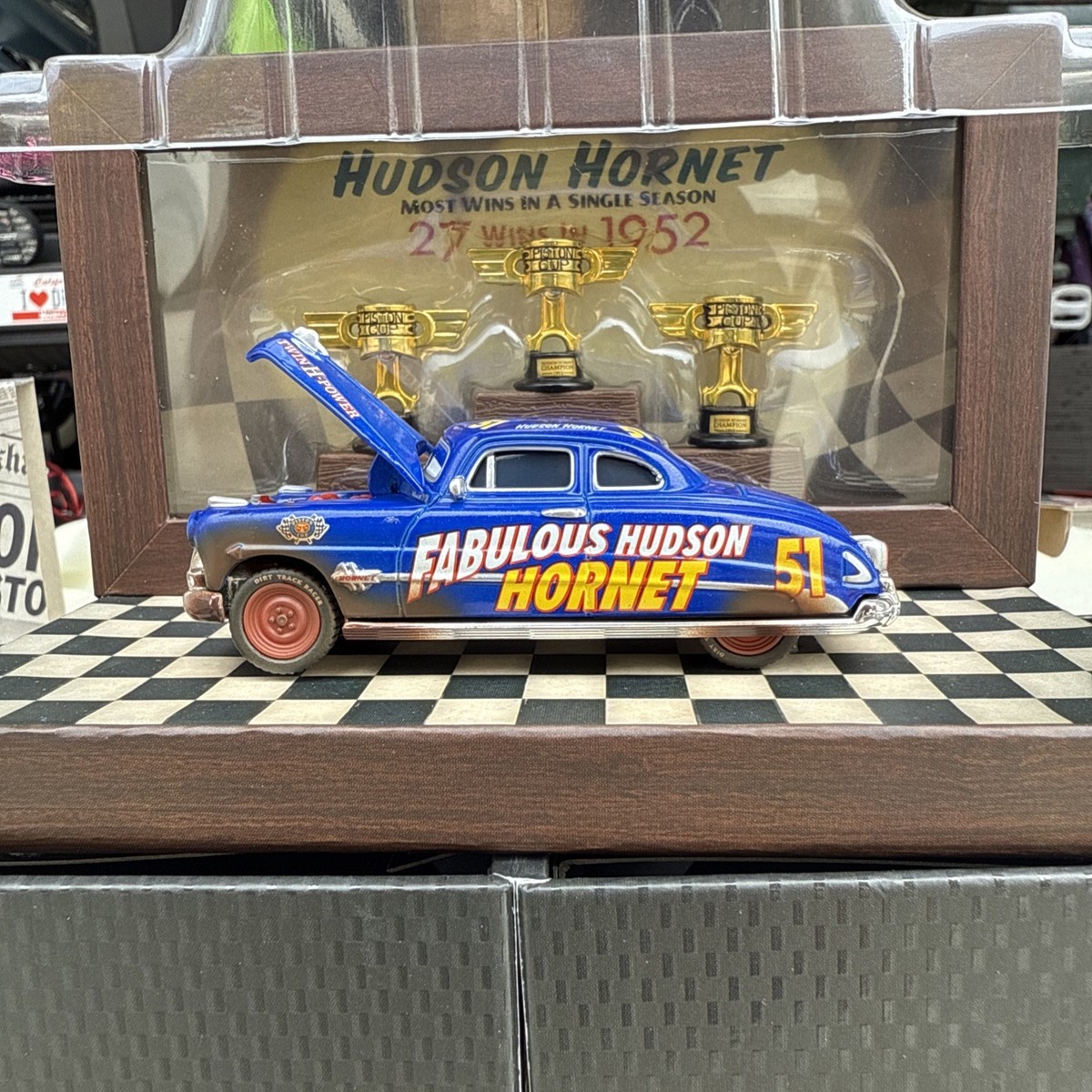 cars mattel プレシジョンシリーズ　マックィーン Mattel Precision Series Lightning McQueen Rust-Eze No.95