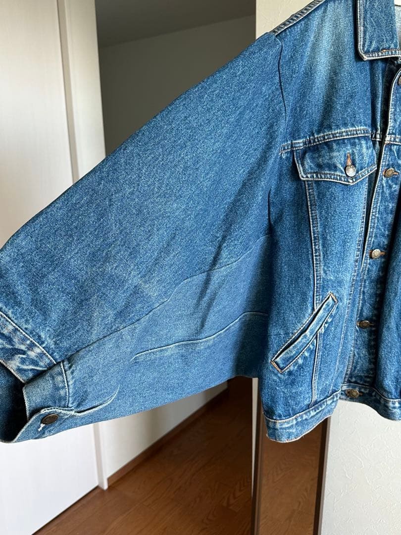 Reconstructed Docking Remake Denim Jacket Oversiz… - image 4
