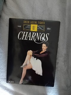 Medias charnos 10 denier brillo transparente talla grande