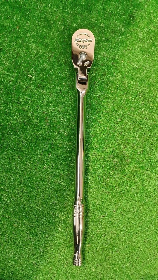 SNAP-ON Tools FLF80 3/8" Drive Dual 80 Technology Long Handle Flex-Head Ratchet - Image 2 of 4