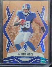 2025 panini phoenix football Hakeem Nicks Bronze Hyper Sp /50