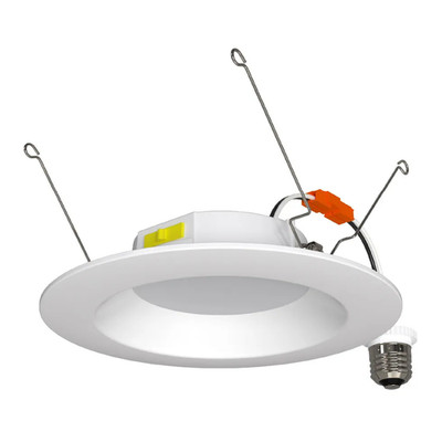 Halco 89018 6 in. 10W = 100W 900lm 120V Dimmable Baffle Recessed Can Retrofit