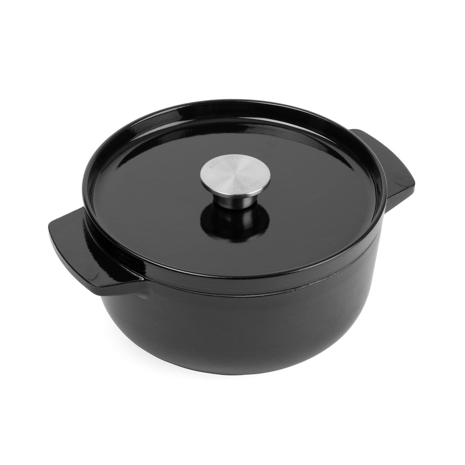 KitchenAid CC006058-001 Brter mit Deckel Rund 33 L 22cm Schwarz 45590₽
