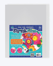 Shrink Film - Clear Transparent 8.5"X11" Sheets, Design Your Art and Shrink It t