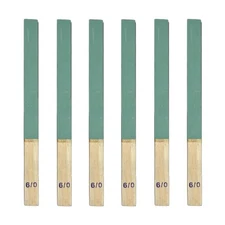 6 Pack 9-1/2" x 3/4" Grit 6/0 Polishing Paper Emery Sticks -  Jewelry Making