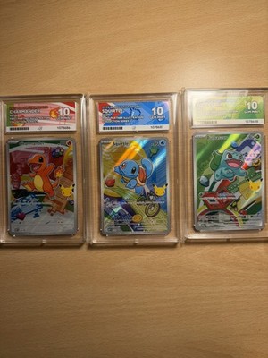 First Partner Illustration Series 1 Gen 1 ACE 10 Sequential Set !!️
