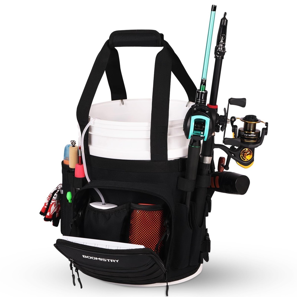 Fishing Bucket Organizer for 5 Gallon Bucket Accessories, Fishing Tackle Bag  ... | eBay