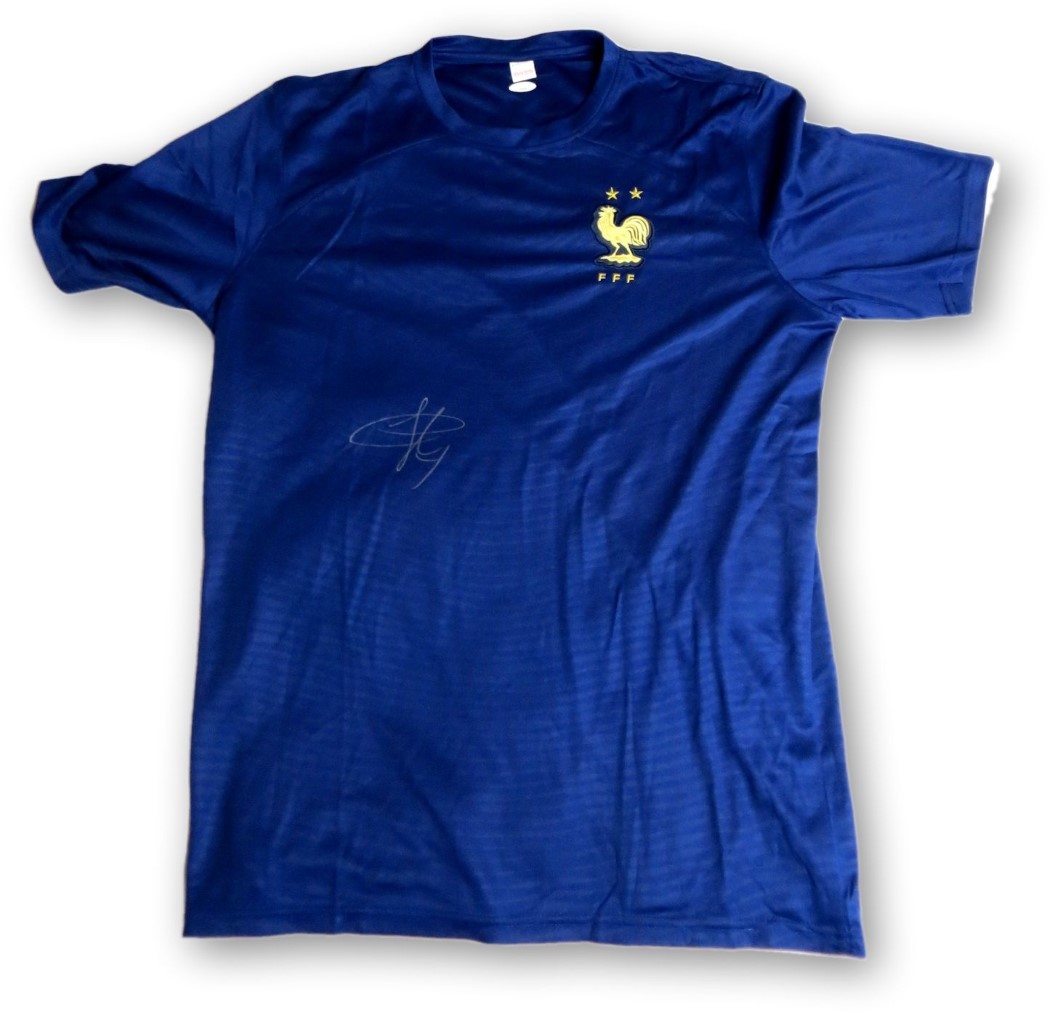 Jules Kounde Signed Autographed Soccer Jersey French National Team