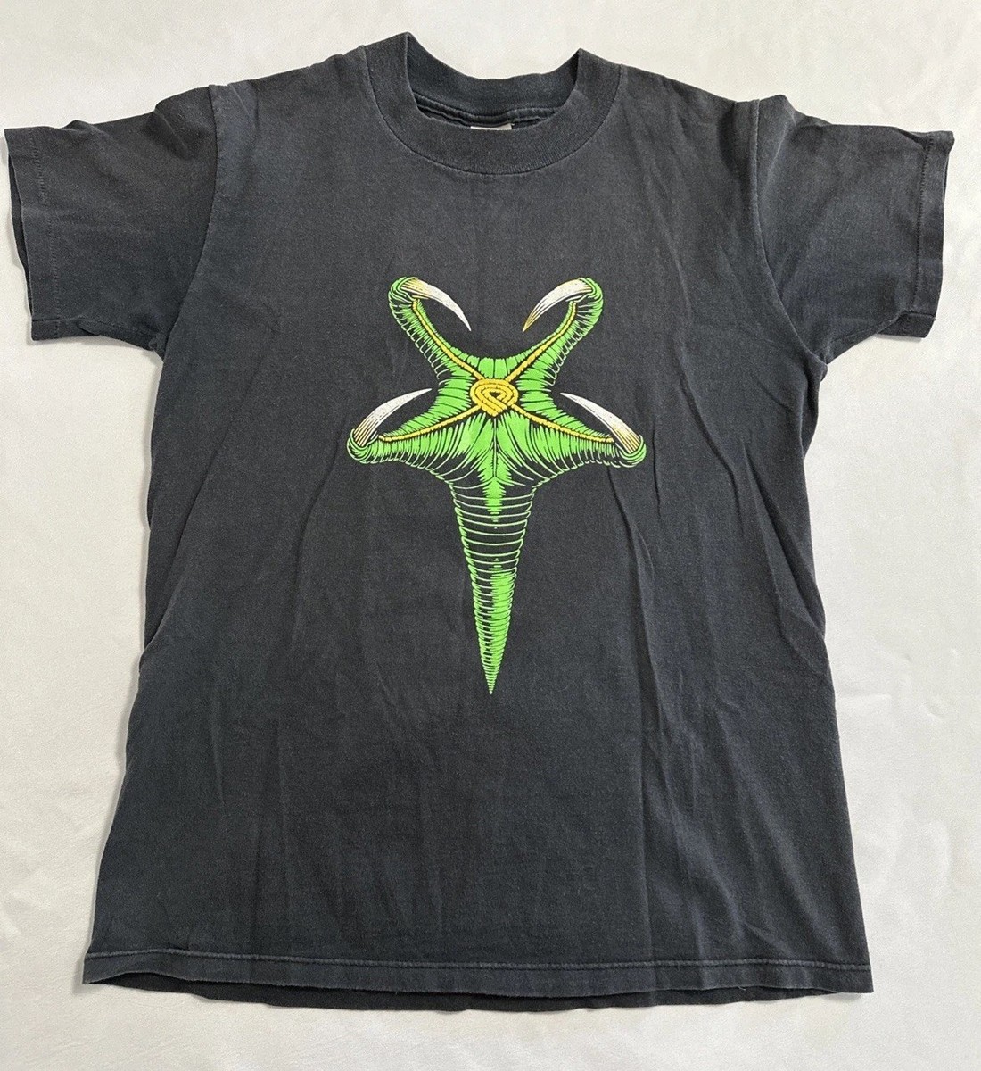 VTG 80s 1989 POWELL PERALTA TONY HAWK CLAW SKATEBOARD T-SHIRT PUNK