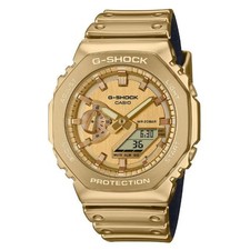 CASIO G-SHOCK GM-2100YMG-9A9 Limited Metal Gold Analog Digital New