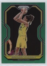 2021 Panini Prizm WNBA Green Prizm Breanna Stewart #85 6k2