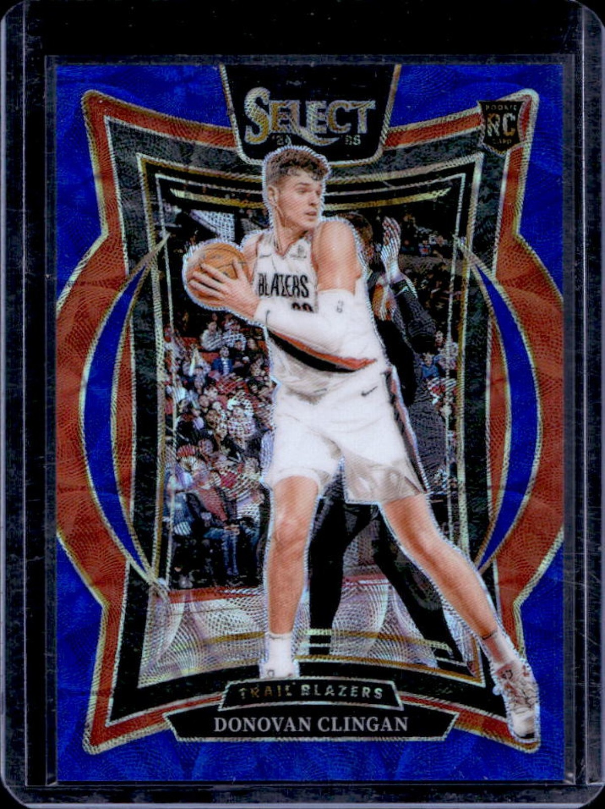 2024-25 Select Donovan Clingan Concourse RC Blue Scope Prizm #210/249