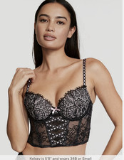 VICTORIA'S SECRET Set of 2 PC CORSET Size SDD and Underwear Brand New