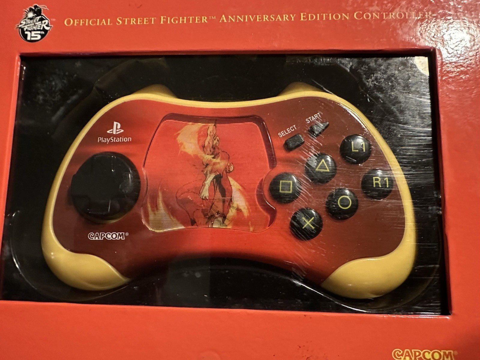 Street Fighter Special KEN CONTROLLER 15th Anniversary Edition PS2  (61503)