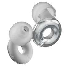Loop Switch 2 Ear Plugs NRR 14/17/20 Silver Color New Open Box 