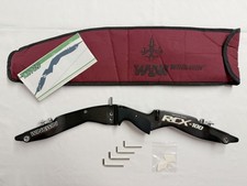 Win & Win RCX-100 Bogenschießen Recurve Riser - 25" - Linkshänder - Schwarz - ILF