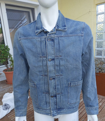 Levi'sType 2 Trucker Jacke/Jeansjacke Crafted Pleat Front Organic Denim