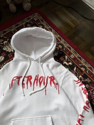 VLONE x The Weeknd What Happens After Hours White Hoodie