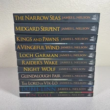Norsemen Saga Books 1-11 By James Nelson Paperback Complete Set Viking England