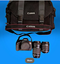 Canon EOS Rebel T6 DSLR Kit with 18-55mm, 55-250mm Lenses  Accessories