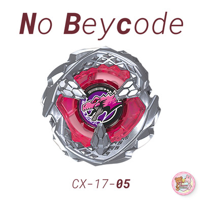 Takara Tomy Beyblade X CX-17-05 Tyranno Beat 3-60N No Beycode Japan New
