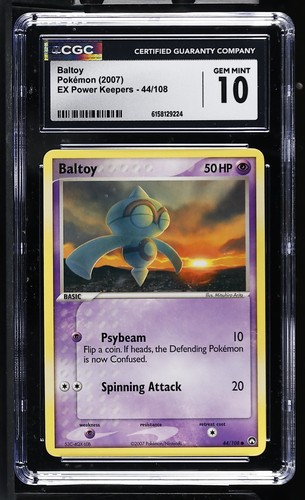 Baltoy graded CGC 10 for sale on eBay