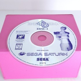 Enemy Zero Sega Saturn CIB w/Manual + Four Disks Tested/Working Authentic