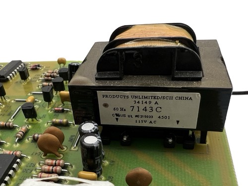 Genie Overhead Door Python Chain Glide 34514R Circuit Logic Board UNTESTED - Picture 8 of 9