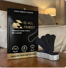 EZ-ALL Primest , Breathe EZ, Nasal Strips Snoring Relief, sports  sleep 40 Pcs