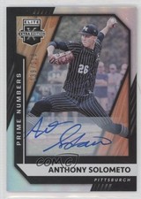 2021 Elite Extra Edition Prime Numbers A Signatures Anthony Solometo Auto 13by