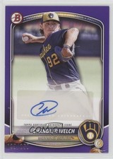 2025 Bowman Paper Prospect Retail Purple /250 Chandler Welch #BPA-CW Auto 14dh