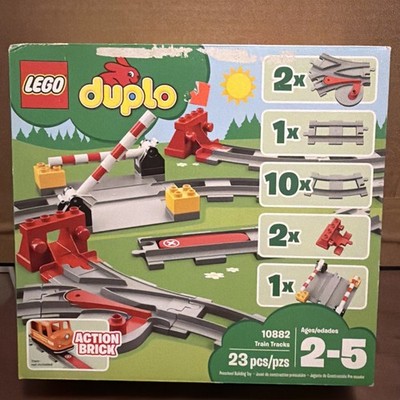 Lego DUPLO 10882 - Train Tracks - NEW & FACTORY SEALED