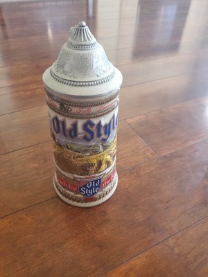 Old Style Beer Mug 1988 Gerz Design 003431 Limited Edition