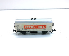 Minitrix N 3532 Bierwagen "Becks Bier" - DB - ohne OVP #9133
