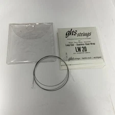 GHS Banjo Mandolin Strings LW 20 .020 .508mm Loop End Pack Of 5