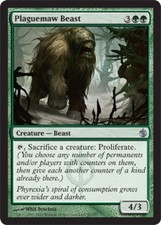Plaguemaw Beast - Foil - Mirrodin Besieged #87/155 MTG Magic The Gathering