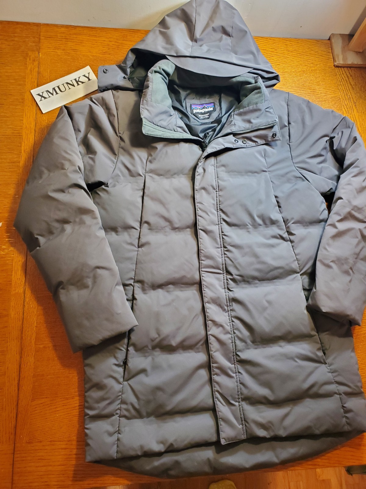Patagonia Men's Jackson Glacier Parka Jacket Sz Mens Medium Grey image 2